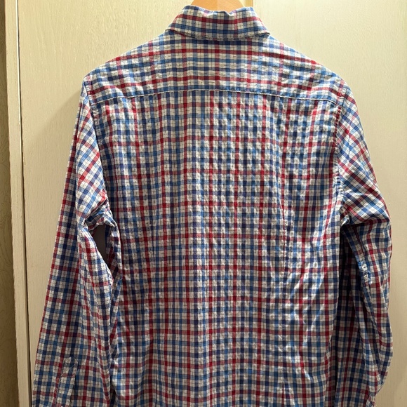 Red/White/Blue Barbour Button-down - Picture 3 of 6